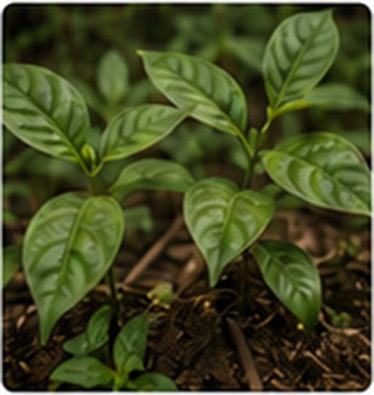 Cultivo en crecimiento